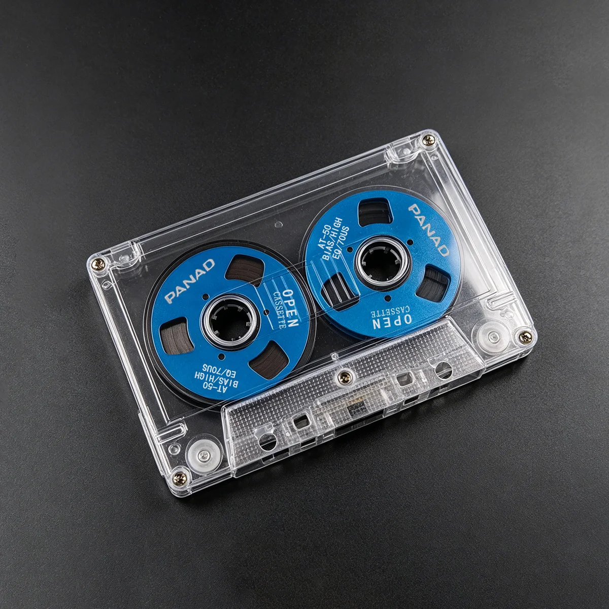panad-c50-fita-cassete-retro-estilo-retro-cassete-aberto-de-dupla-face-com-bobinas-de-metal-para-gravacao-de-Audio