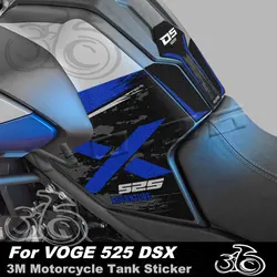 For Voge Valico 525 DSX 525DSX 2023 2024 2025 3M Motorcycle Tank Pad Sticker Gas Knee Grip Anti-Slip Tank Protection Decals