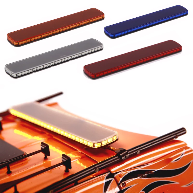LED 1pcs Warning Light Strobe Lamp for 1/14 Tamiya RC Truck Car For scania 770S For volvo FH16 For man
