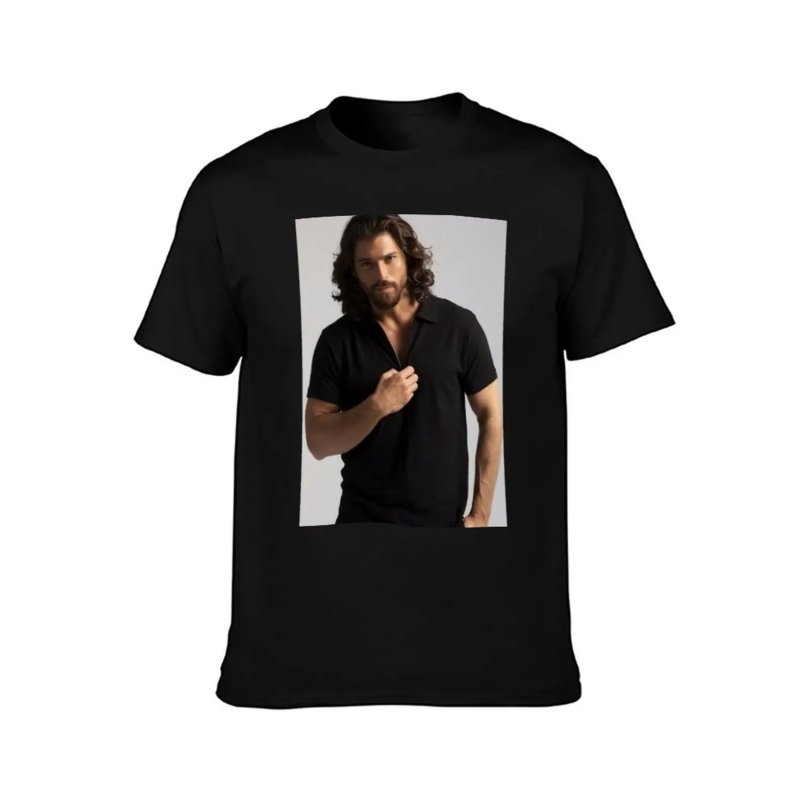 Can yaman awesome T-Shirt Aesthetic clothing sports fans blacks fruit of the loom mens t shirts