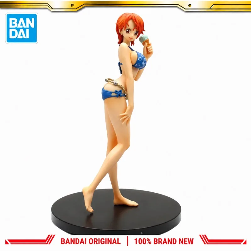 В наличии: Оригинальная фигурка Нами из One Piece от Bandai/Banpresto, новая, в коробке, модель аниме-персонажа, коллекционная игрушка.