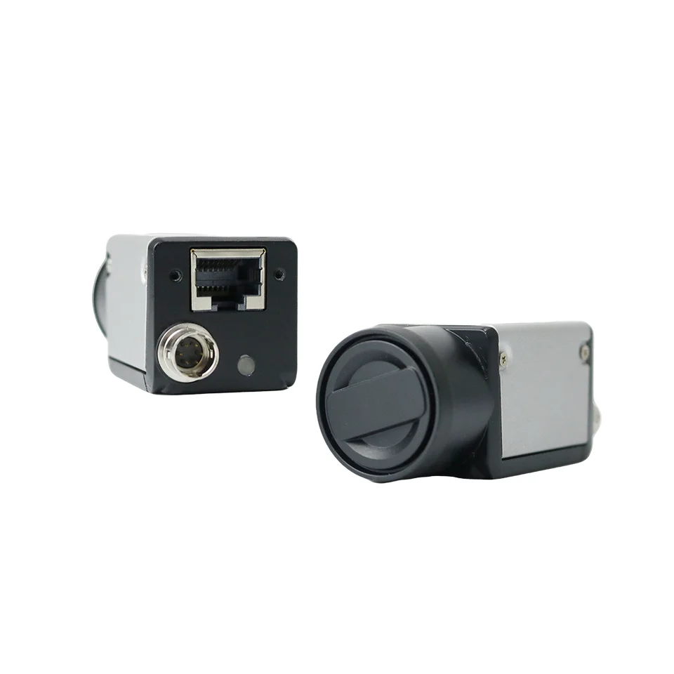 Kamera przemysłowa GigE 70fps z globalnym zamknięciem do inspekcji i wykrywania w systemach wizyjnych.