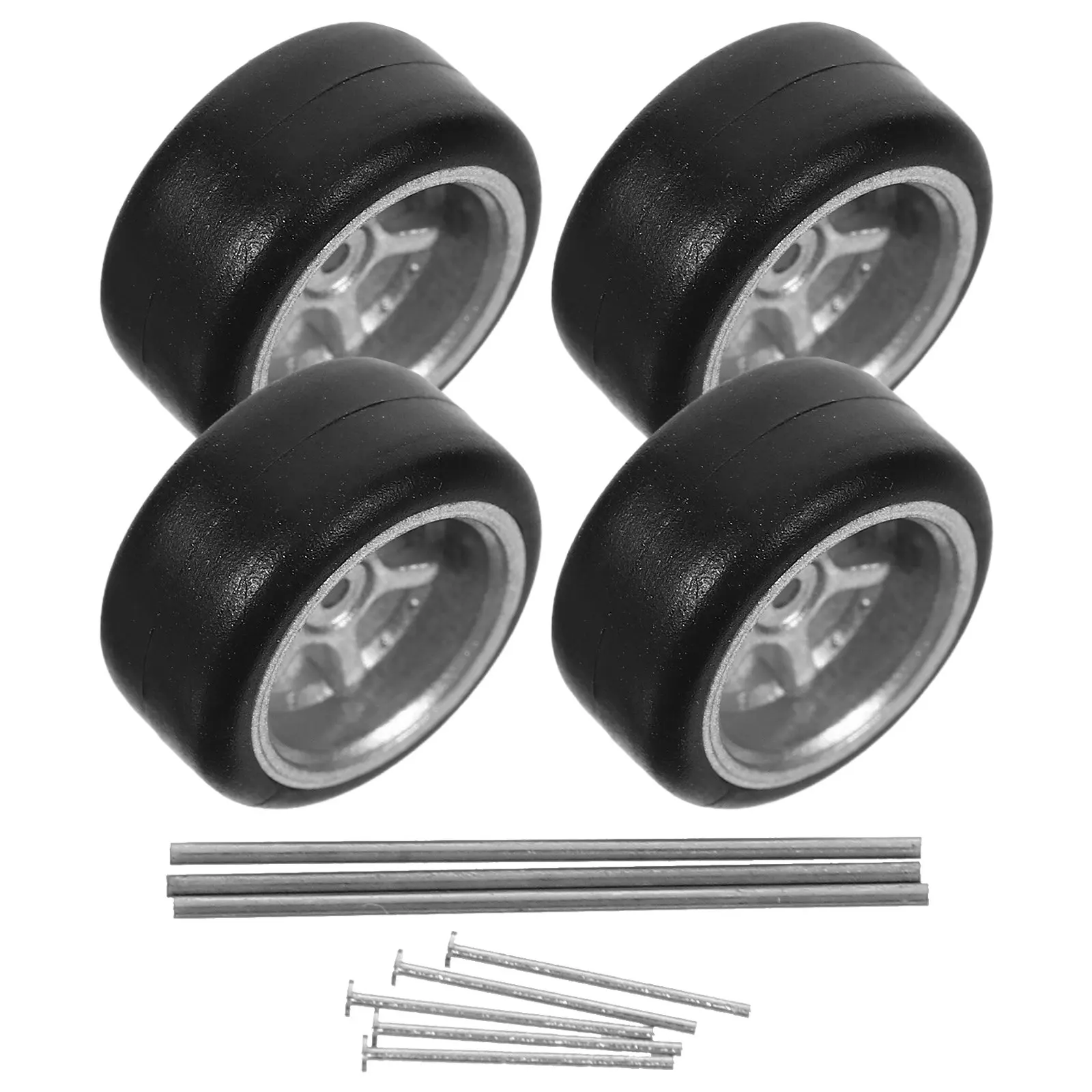 

Комплект аксессуаров для имитации колесных дисков автомобиля, резиновые шины масштаба 1:64, запчасти для радиоуправляемых моделей, детали для самостоятельной сборки, улучшенные колеса для радиоуправляемых машин