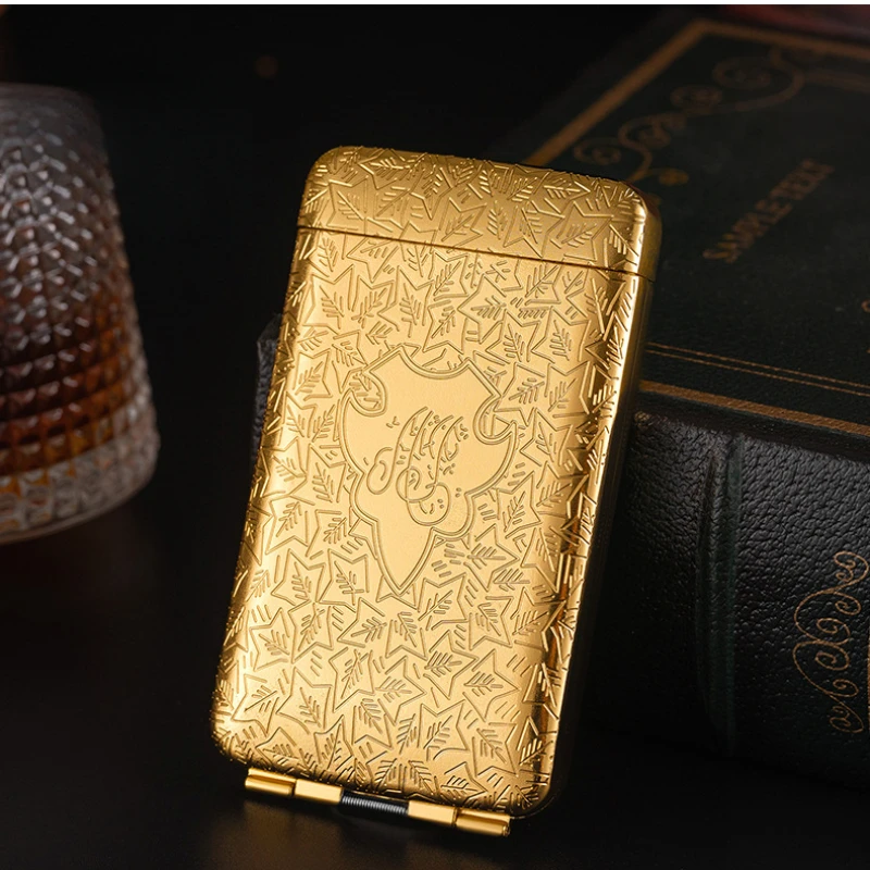 Vintage Engraved Cigarette Case, Shelby Container, Pocket Cigarette Case, Storage Box, Gift for Men, Brand New, Luxury