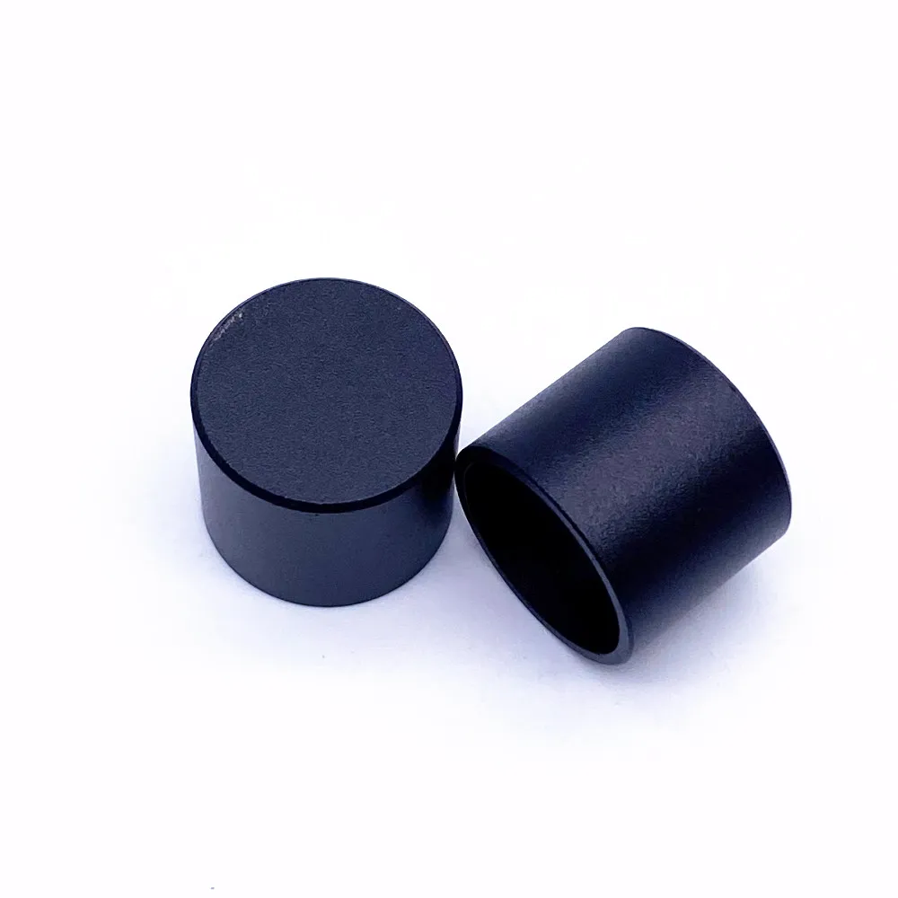 1pcs Black/ Silver 22*19mm Potentiometer Handles Knob Encoder Volume Control Switch  Knob for 6mm Shaft Hole Knob