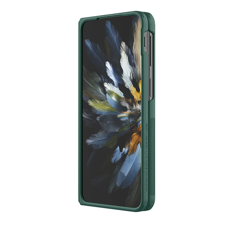 Чехол NILLKIN Super Frosted Shield для OnePlus Open/OPPO Find N3, ультратонкий жесткий откидной чехол из ПК с защитной подставкой для объектива