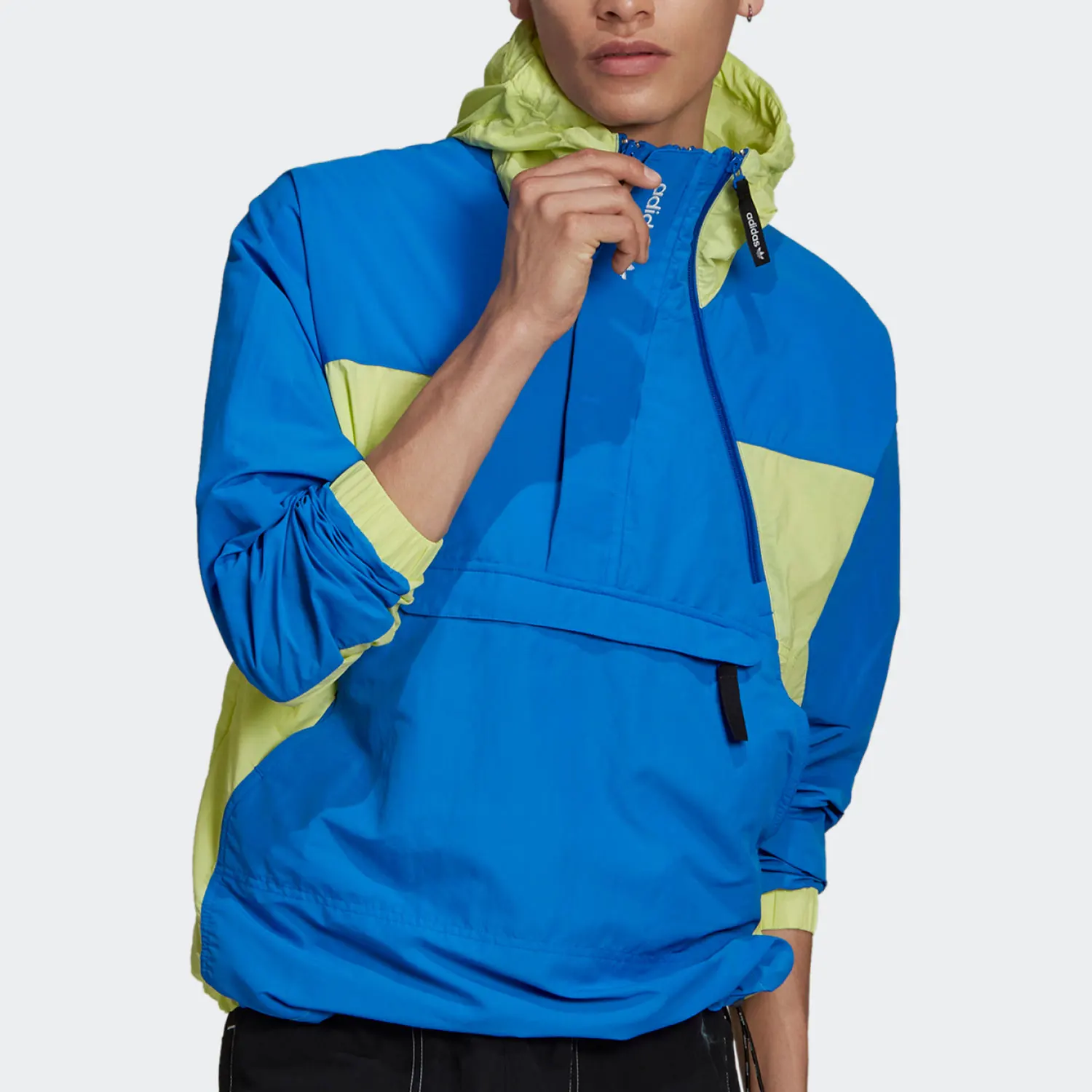 

Adidas genuine seasonal new men's clover hooded sports jacket GN2335