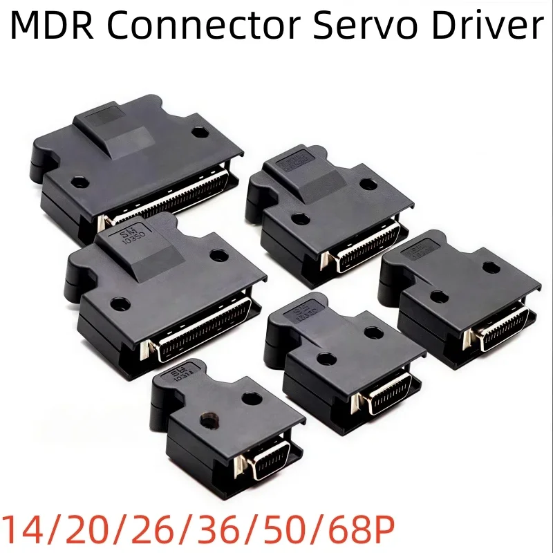 

1PCS MDR connector servo driver plug SM-SCSI-14P/20P/26P/36P/50P SCSI connector