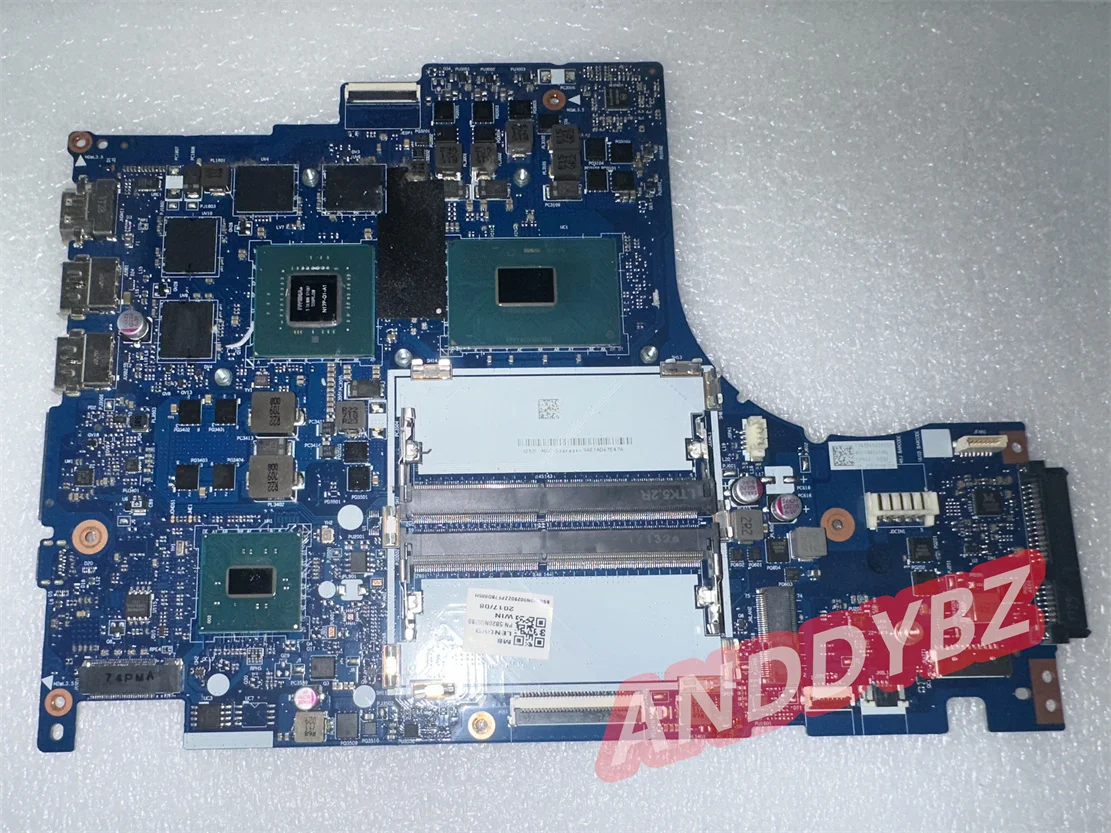 

Original For Lenovo Legion Y520 Y520-15IKBN Laptop Motherboard 5B20N00280 I7-7700HQ CPU GTX 1050TI 4GB NM-B191