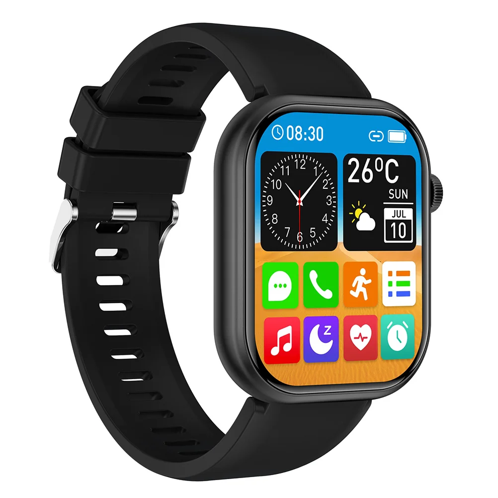 

Sports Monitoring Smartwatch Large Screen Fitness Tracker Heart Rate Step Monitor Outdoor Activity Fitness Watch