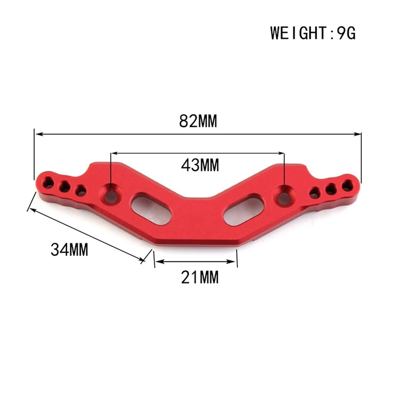 Metal Front And Rear Shock Tower For ARRMA 1/10 KRATON Granite Big Rock SENTON 4X4 3S BLX RC Car Upgrades Parts