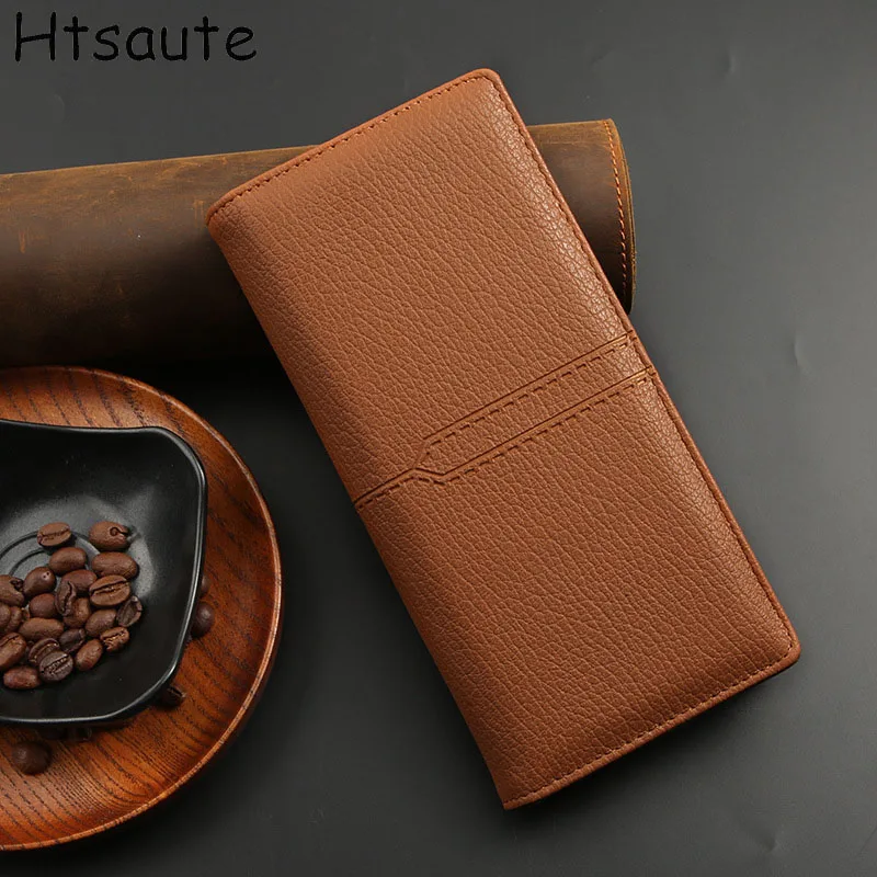 

Mult-card Holder Wallet Men's High Quality Wallets For Man Long Black Walet Coin Keeper Homme Short Purses carteras mujer