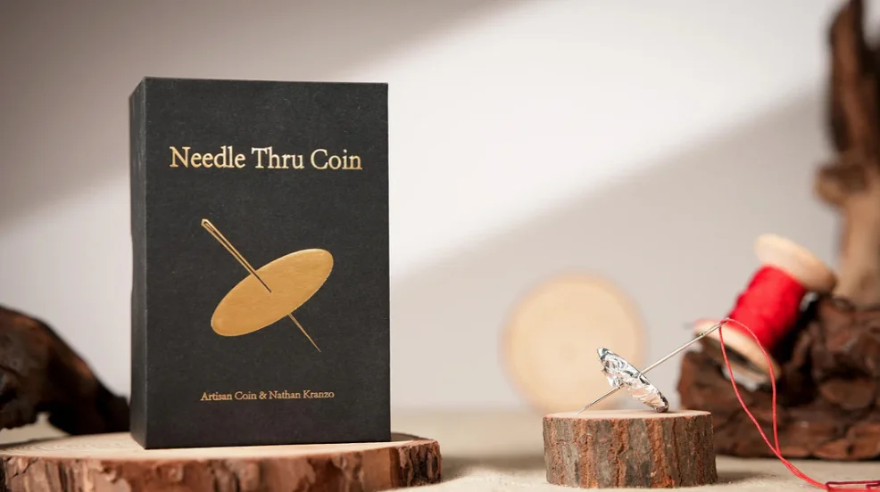 

Needle Thru Coin by Nathan Kranzo and TCC Magic - Magic tricks (Instant Download)