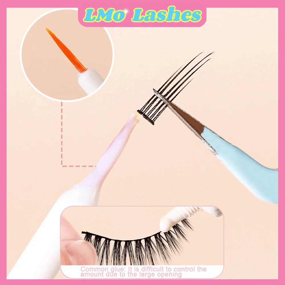 Invisib Lquick Dry 目に見えないつけまつげ接着剤透明ナチュラルつけまつげエクステンション接着剤自己粘着防水ツール