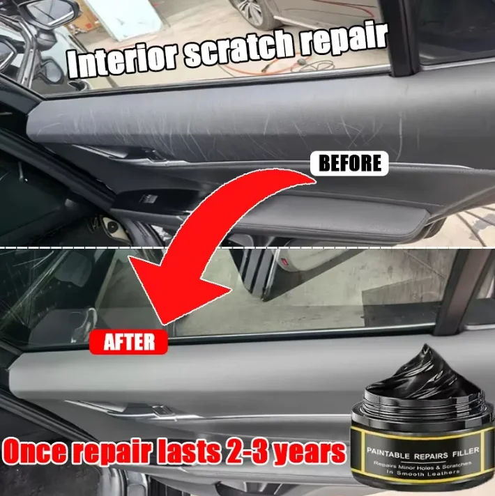 Automotive Plastic Renew Cream Car Trim Tire Polishing Paste Scratch Repair Anti Fading Aging Protection