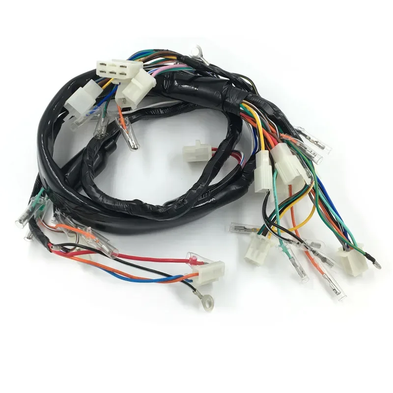 

Motorcycle Parts For Wangjiang GN250 GN 250 Electrical Wiring Harness Wire Cable Line 36610-38301 For Suzuki gn250