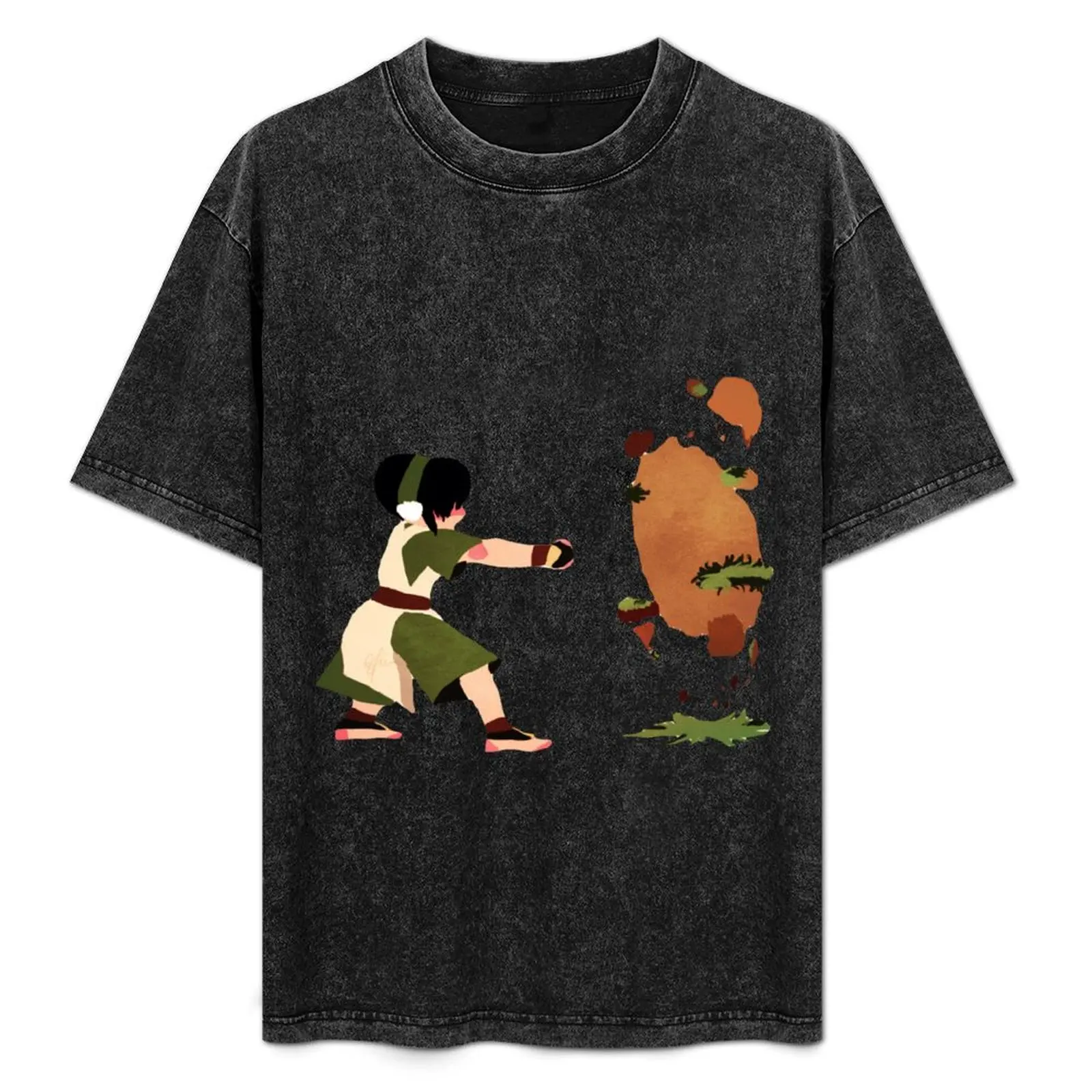 

Toph BeiFong T-Shirt Basic Casual Short Sleeve Cotton Shirt
