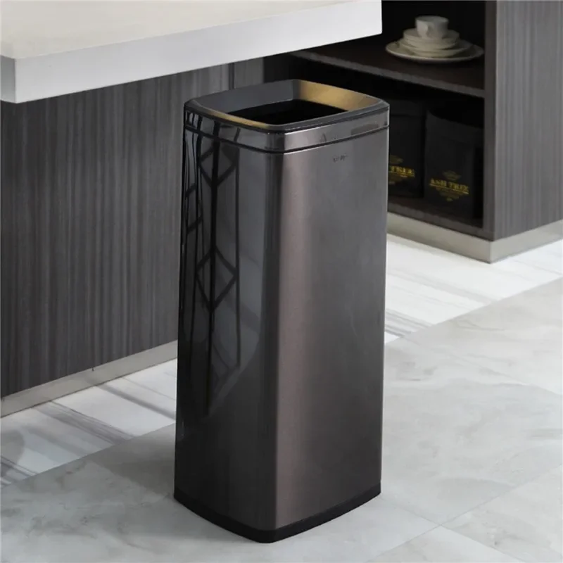 Southern trash can outdoor stainless steel round hotel sanitation lobby vertical outdoor ashtray hotel elevator entrance