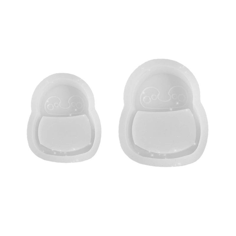 

Penguin Shape Resin Silicone Mold Woman Keychain Decorative Mold