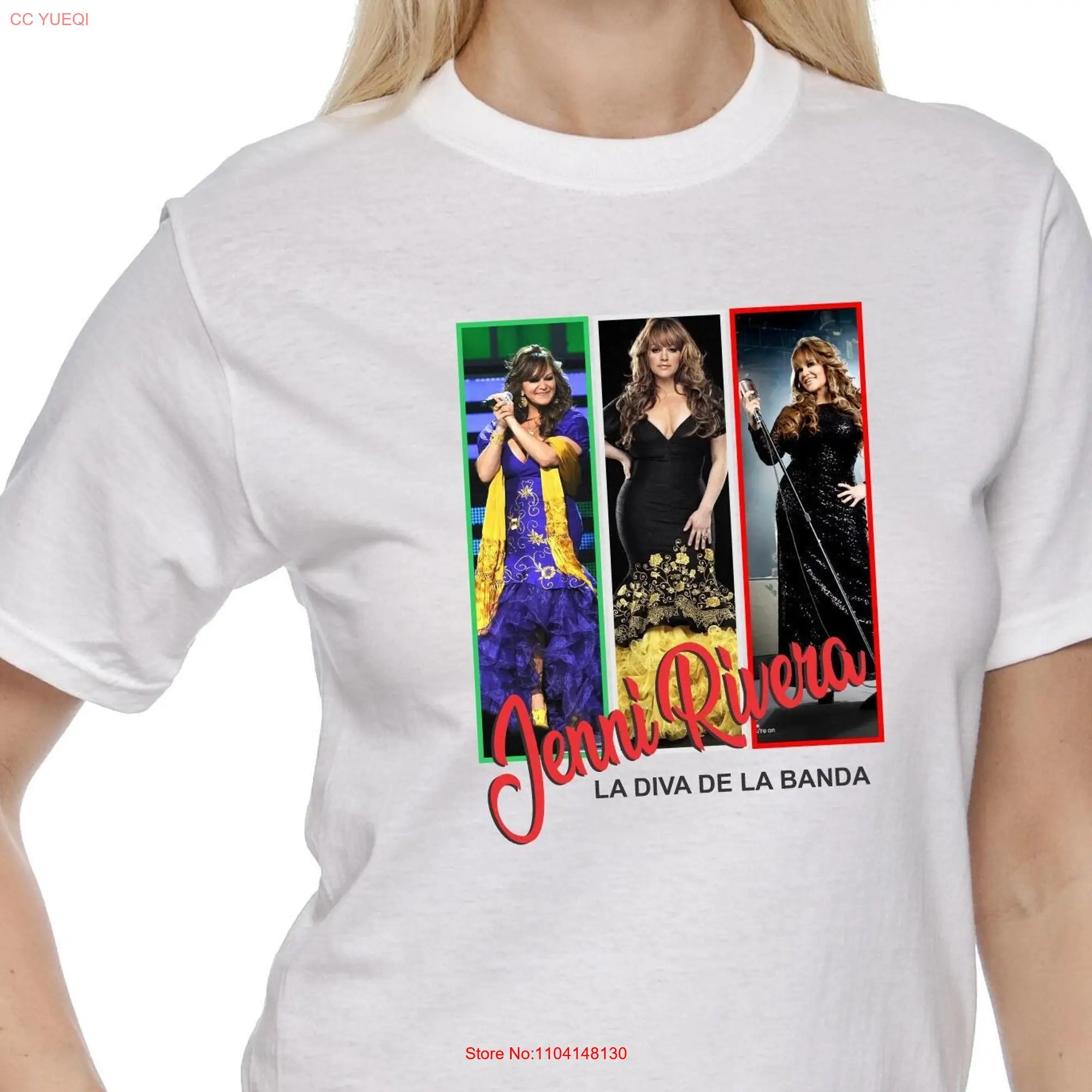 Jenni rivera frauen t shirt la diba de banda gran señora in denkmal lange oder kurze ärmel