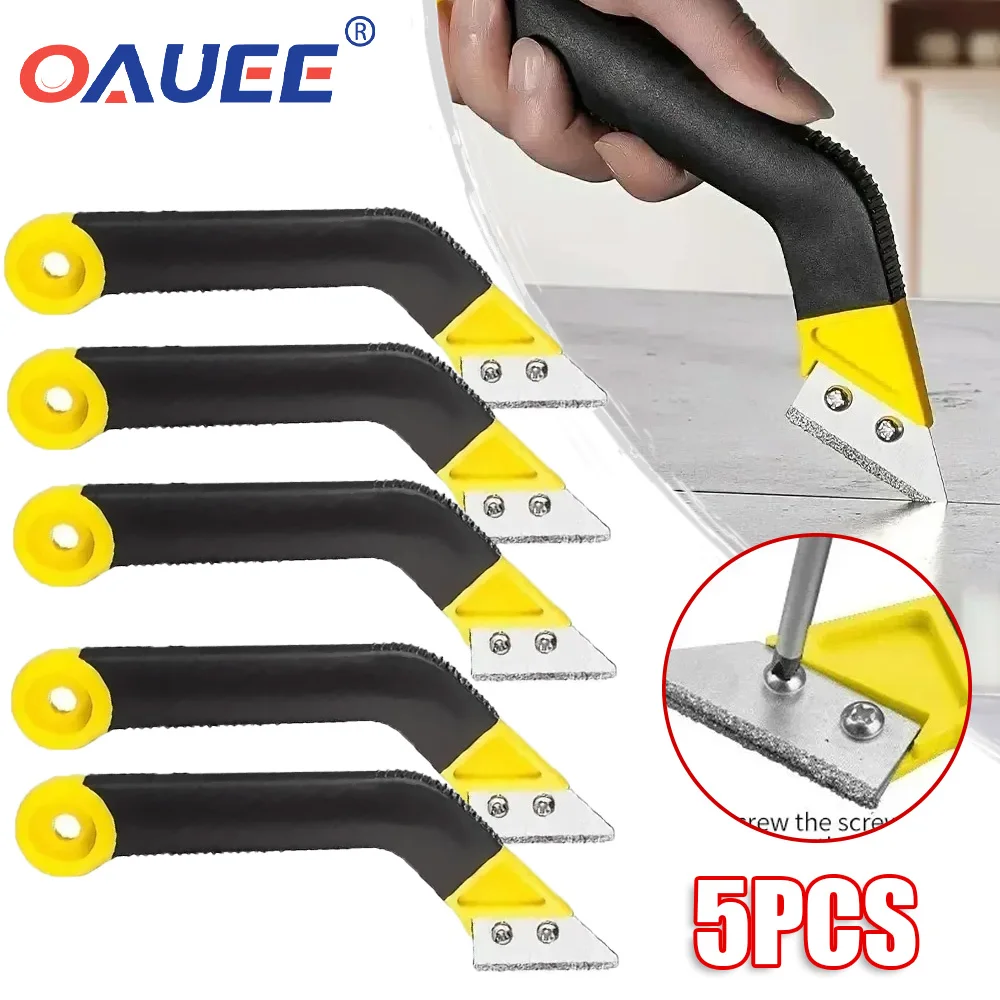 

5PCS Ceramic Tile Beauty Sewing Tools Cleaning Knives Ceramic Tile Gaps Dry Cement Cleaning Special Tools For Cleaning Dirt