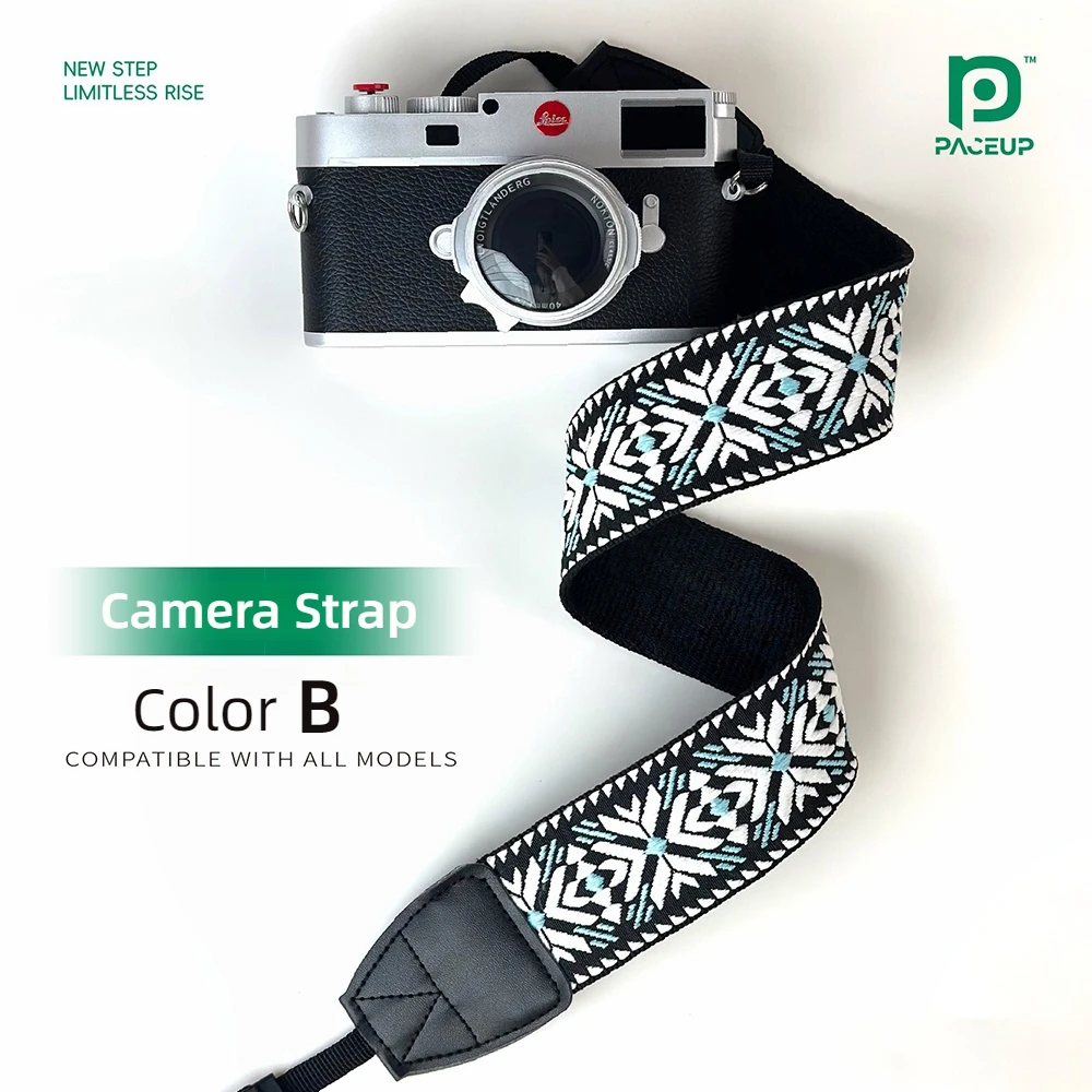 5cm Universal Vintage Camera Neck Straps Widen Shoulder Sling for Canon R5 R6 Nikon Sony Fuji Olympus Pentax Leica Accessories