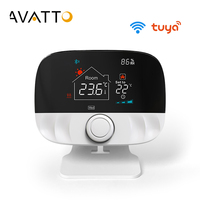 AVATTO Tuya RF Wireless WiFi Smart Thermostat Temperature Controller for Gas Boiler Water Heating Works with Alexa Google Home