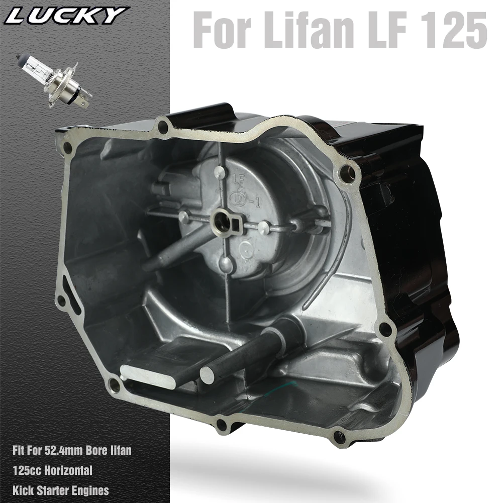 Motorcycles Right Side Crankcase Cover Clutch Cover For Lifan 125 LF 125cc Horizontal Engines Kayo Dirt Pit Bike Parts 1P52FMI