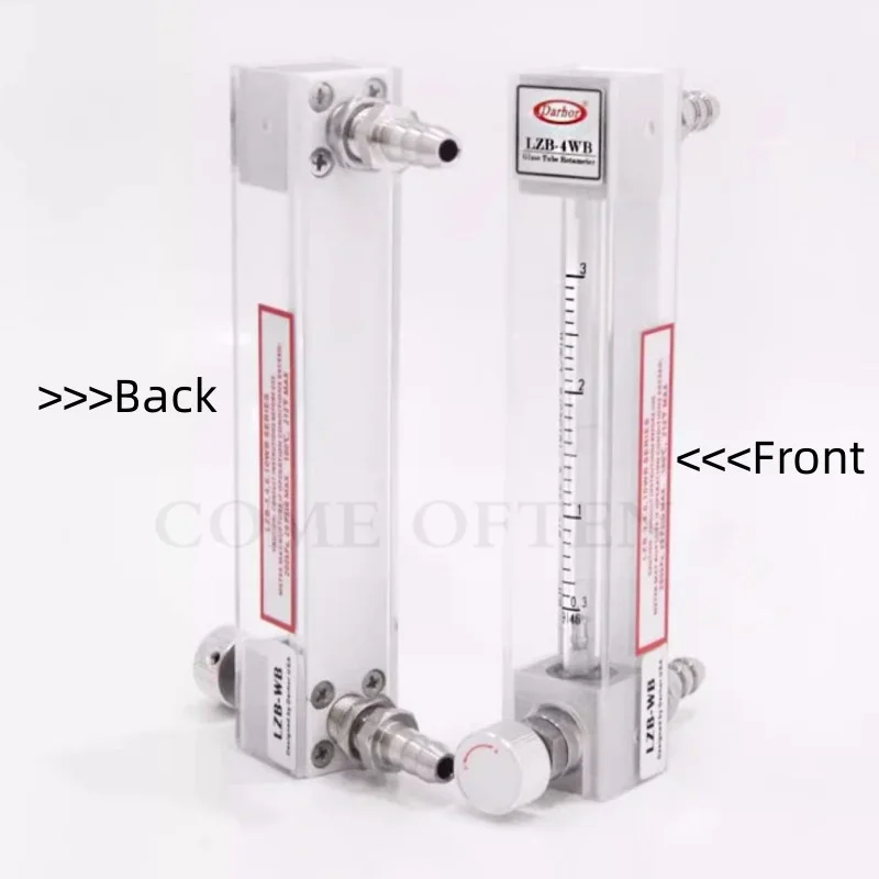 LZB-3WB/4WB/6WB Air Gas Glass Rotor Flow meter Air Nitrogen 0.2Mpa 120℃  Custom