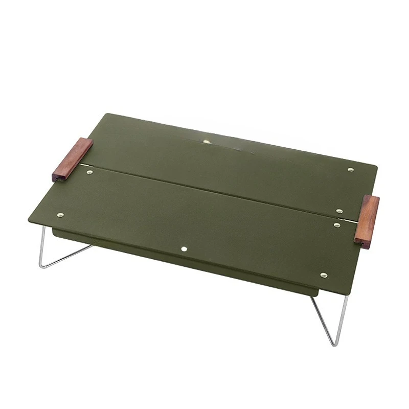 

Outdoor mini single table, camping portable folding table, car mountain picnic table