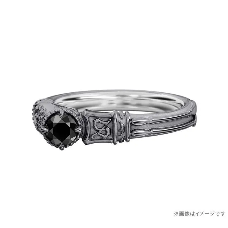 Black Butler Sebastian Michaelis Ring Anime Creative Handmade Ring