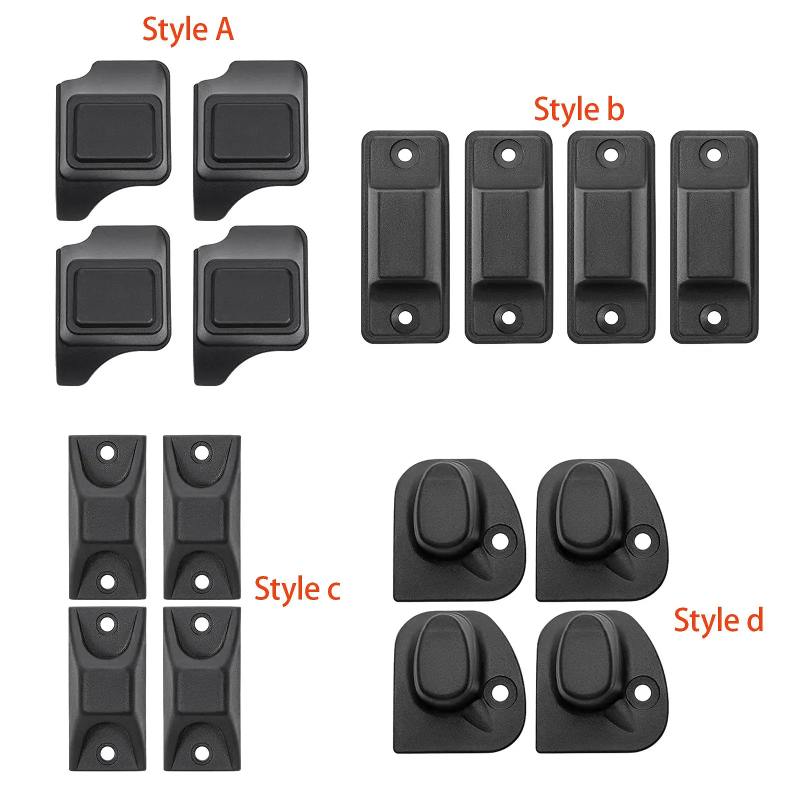 Durable Plastic Luggage Bottom Side Feet Pads Replacement Stud for Suitcase Trolley Bag Handbag Support Bracket Travel
