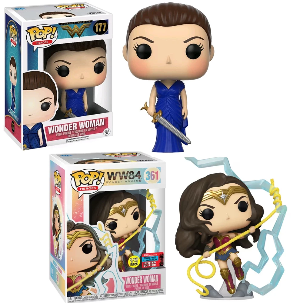Funko pop чудо-женщина #177 #361 виниловые фигурки куклы модели игрушки