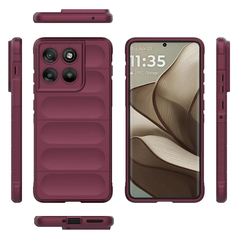 

For MOTO Edge 70 X70 Air 60 Neo Case Solid Colors Liquid Silicone Cover For Edge 60 Fusion Pro 60s Shockproof Bumper Funda