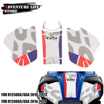 Motorräder Kraftstoff Tank Pad Aufkleber Aufkleber Schutz Kraftstoff Tanks Für R1250GS Abenteuer R1200GS LC GS1200 GS1250 R1200 GS 1250GS