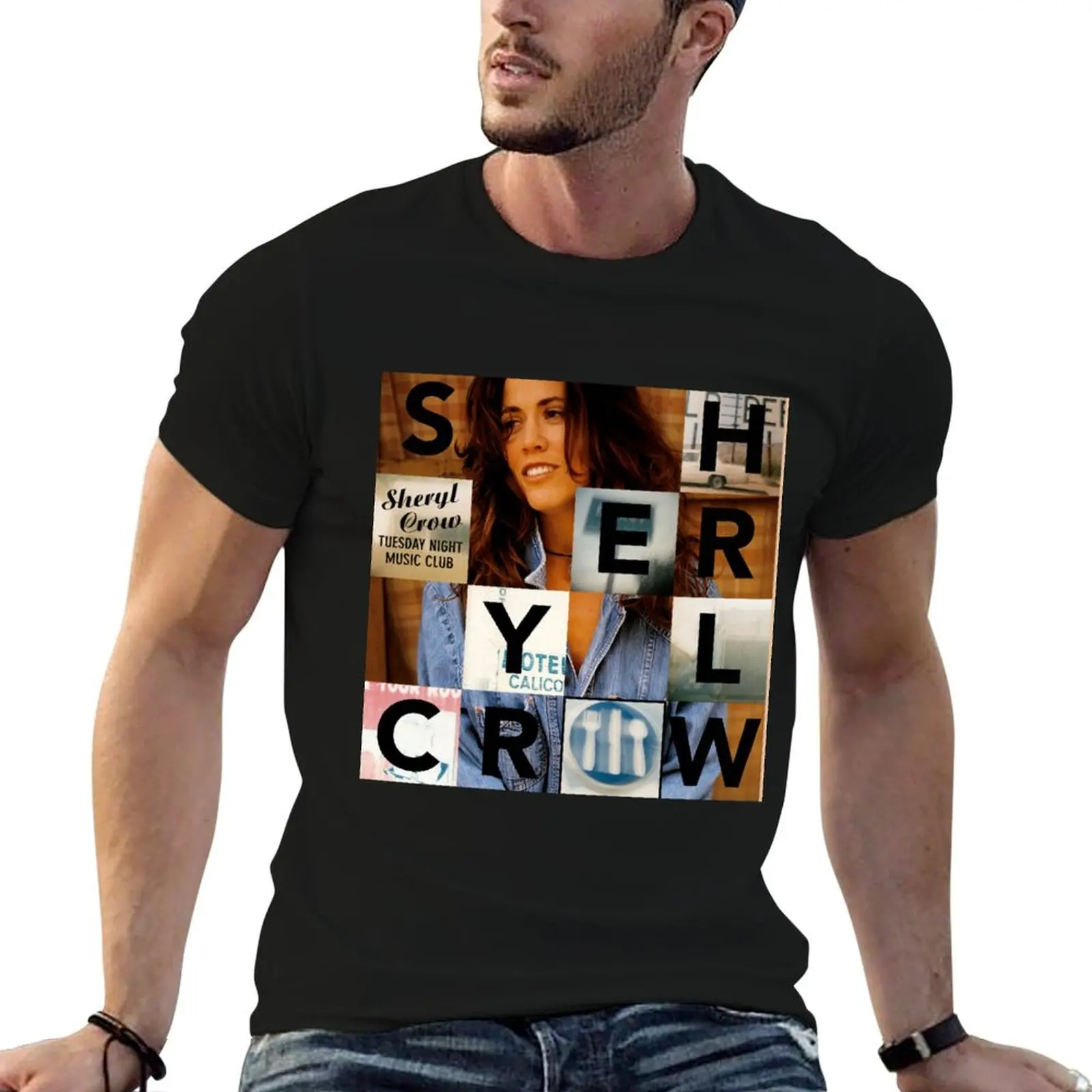 

Sheryl Crow tuesday night music club T-Shirt t shirts for man graphic tees man t shirt luxury T-Shirt