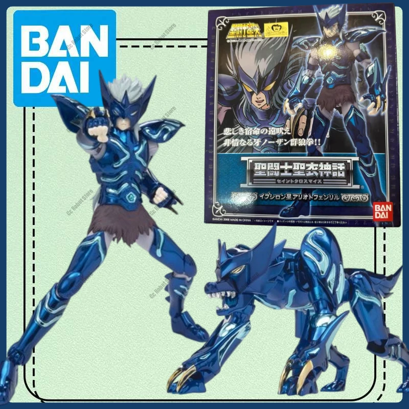 

Bandai 100% Original Saint Seiya Myth Cloth Saint Seiya Aries Aioriot's Fenrir God Warrior Cloth Action Figure Gift Collection