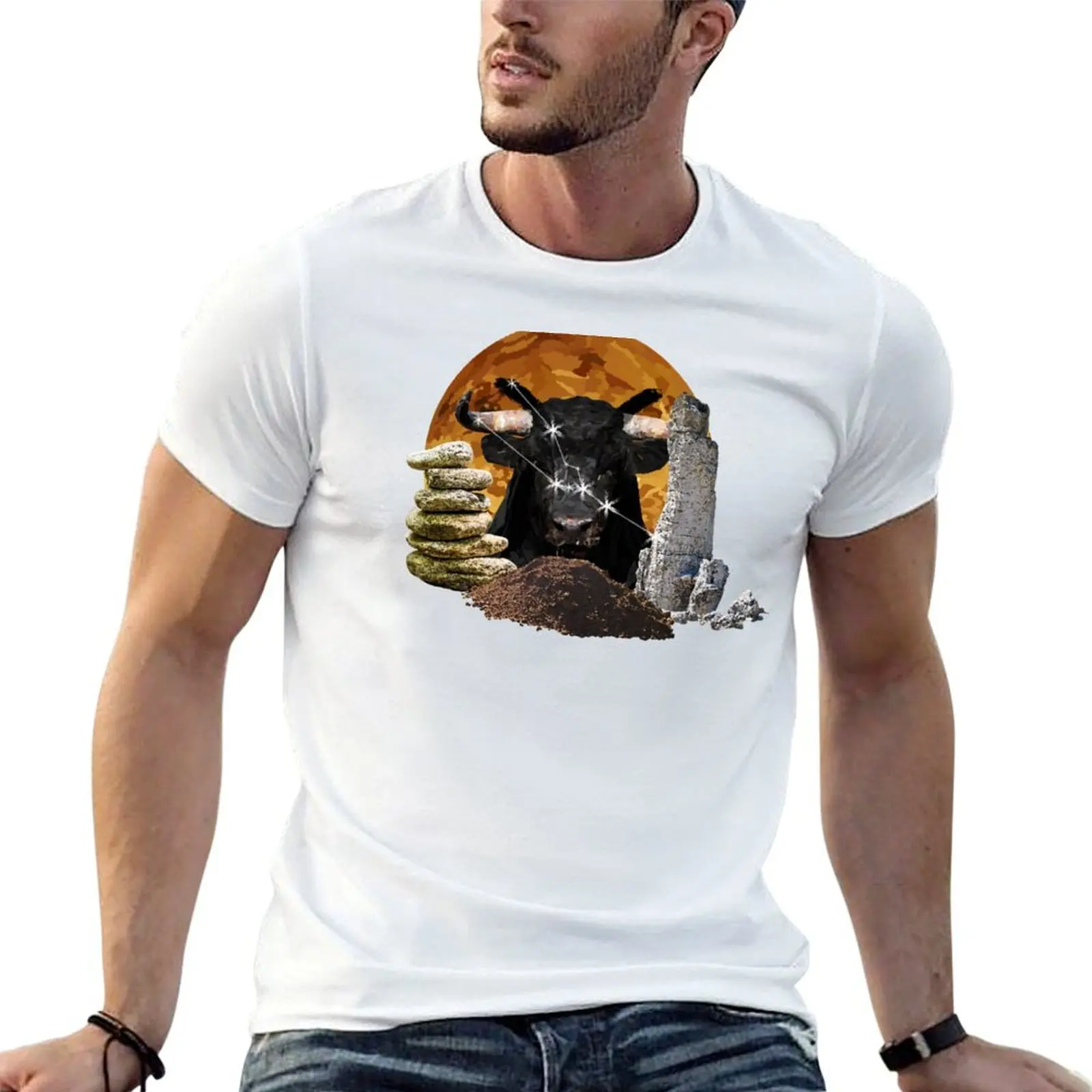 

Taurus T-Shirt man graphic t shirt printed t shirts for man man t shirts high quality luxury brand T-shirt