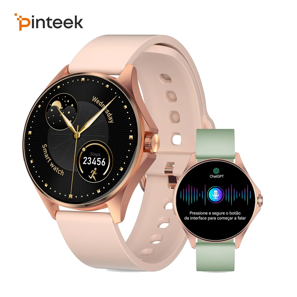 

Smartwatch, phone answering/calling, multi-sport mode, message reminder view, suitable for men/women