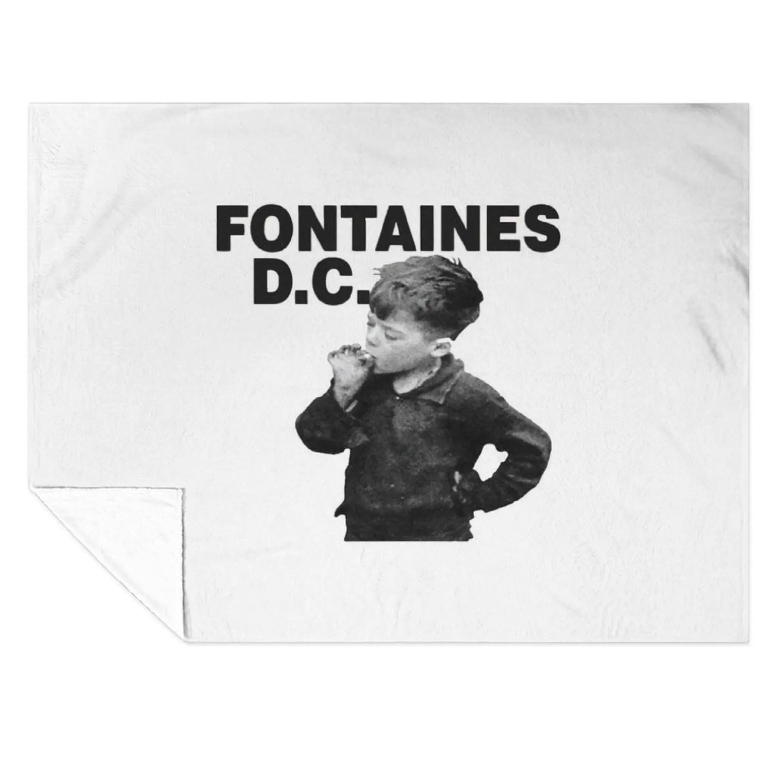 

Fontaines DC Throw Blanket Designers Custom Plaid Kid'S Blankets