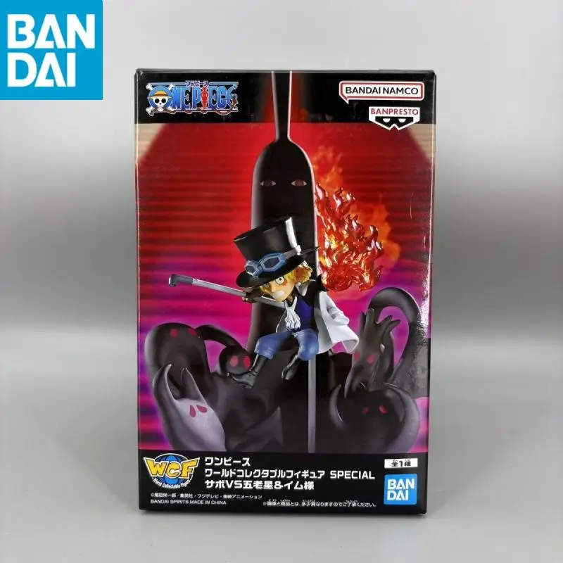 

in stock Genuine BANDAI NAMCO ONE PIECE WCF Sabo VS Imu PVC Original BANPRESTO Anime Figure Model Collector Figurine Toy gift