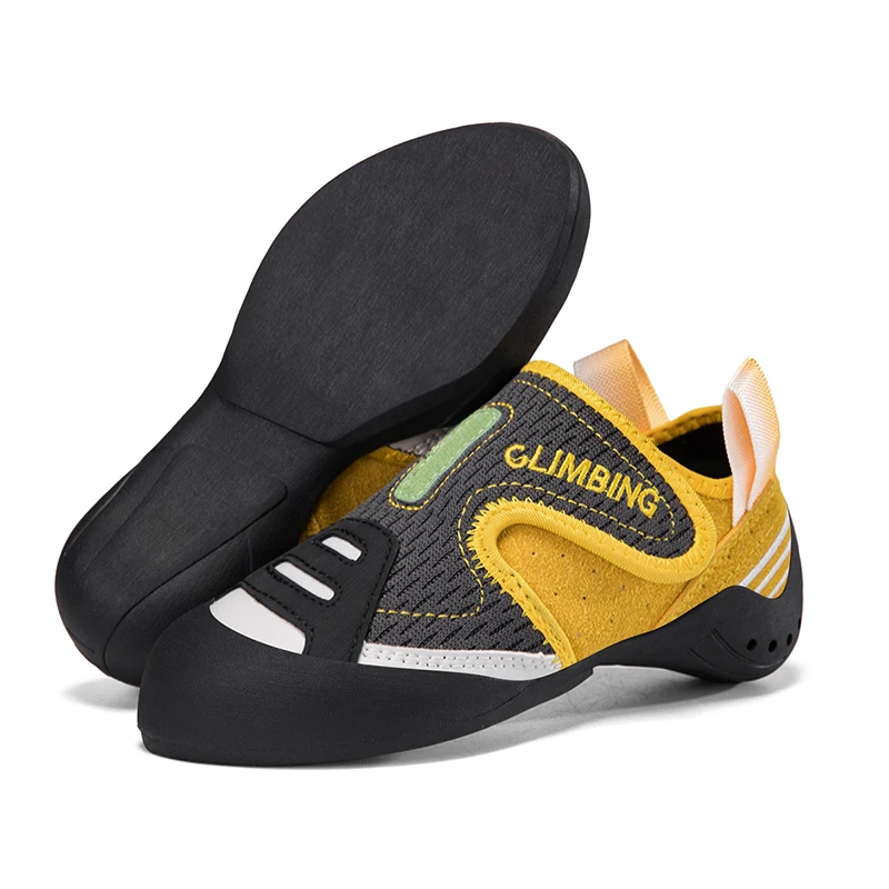 Professional Rock-Climbing Shoes Men Women Indoor Outdoor Climbing Shoes Beginners Mesh Rock-Climbing Bouldering Training Shoes