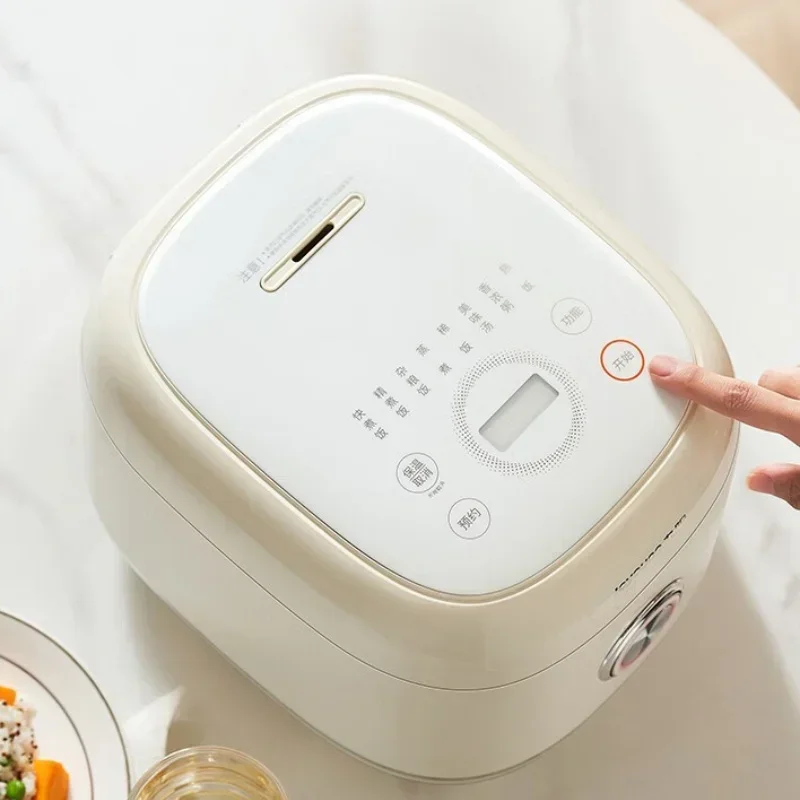 Best Seller FirstJoyoung 3L Non-stick Rice Cooker With Stainless Steel Inner Pot And Intelligent Reservation Steamer For 2-6 Peo