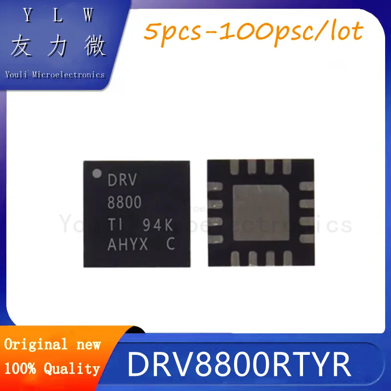 

DRV8800RTYR QFN16 DRV8800PWPR DRV8801PWPR TSSOP16