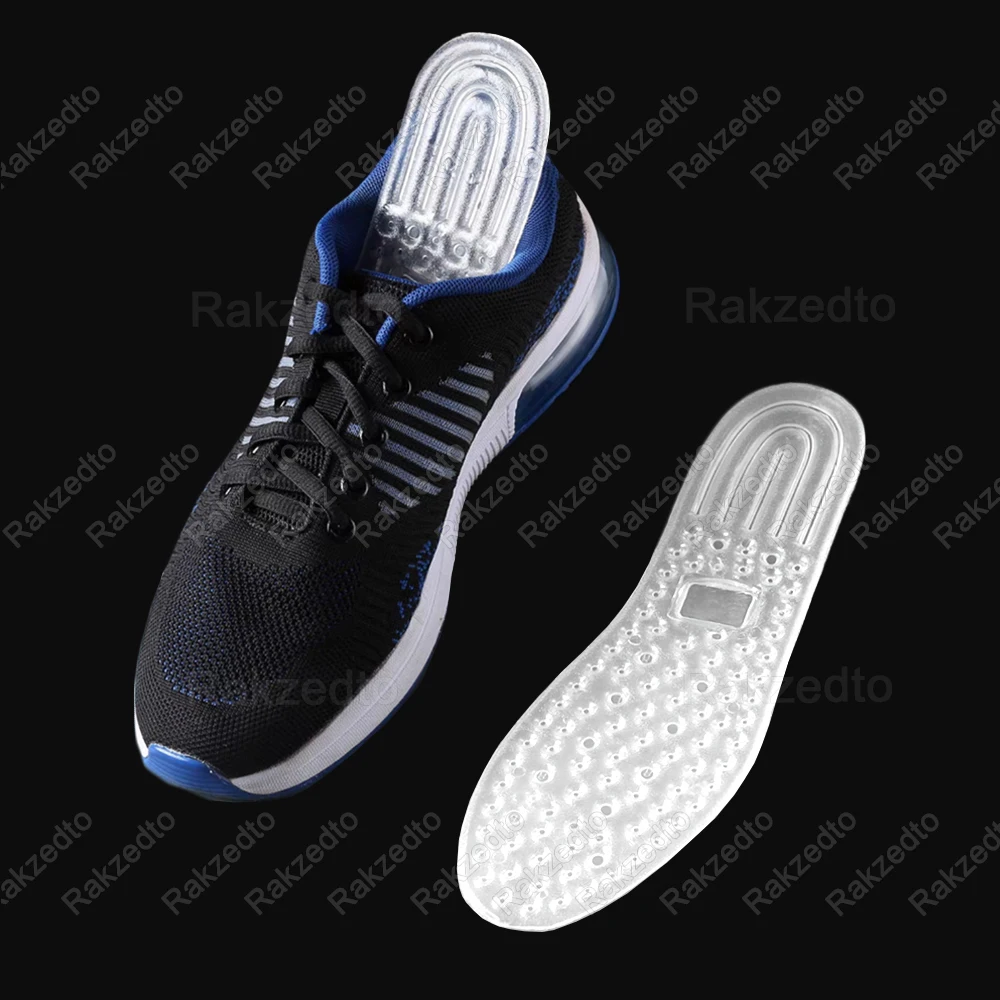 

Sport Insoles for Basketball Shoes Air Shock Absorption Insoles Man Women Fascitis Plantar Pain Relief Football Shoe Inner Sole