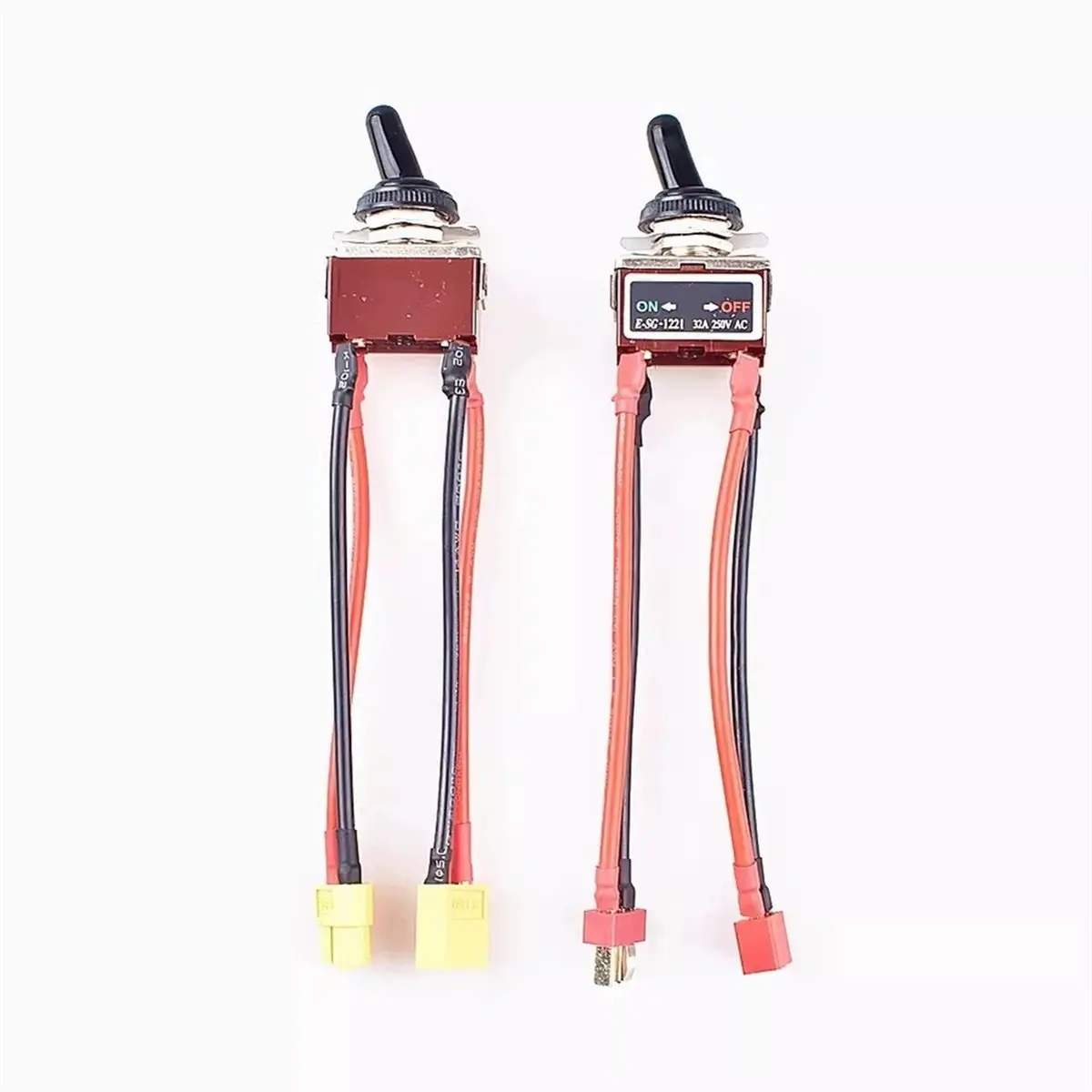 【~ New Y24A】T-Type 32A Waterproof Flame Retardant Connector High Current Plug Master Switch Rocker Toggle