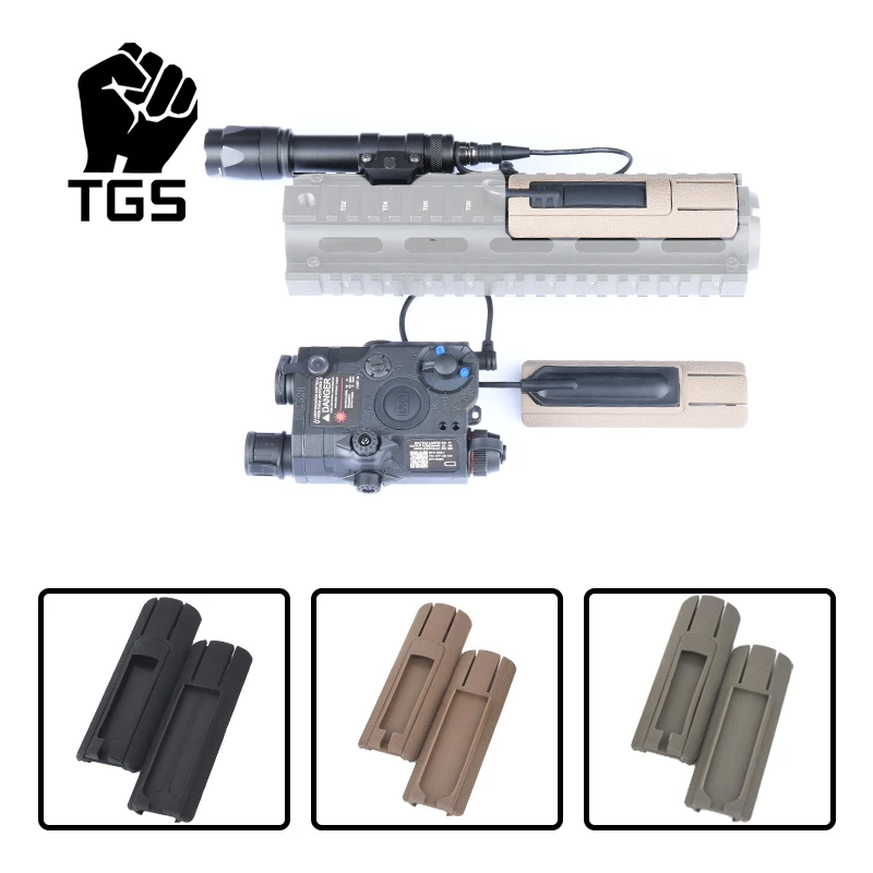 

Tactical Airsoft Scar Pocket Panel For Remote Switch DBAL PEQ NGAL CQBL Laser sight M300 M600 Flashlight 20mm Rail Accessories