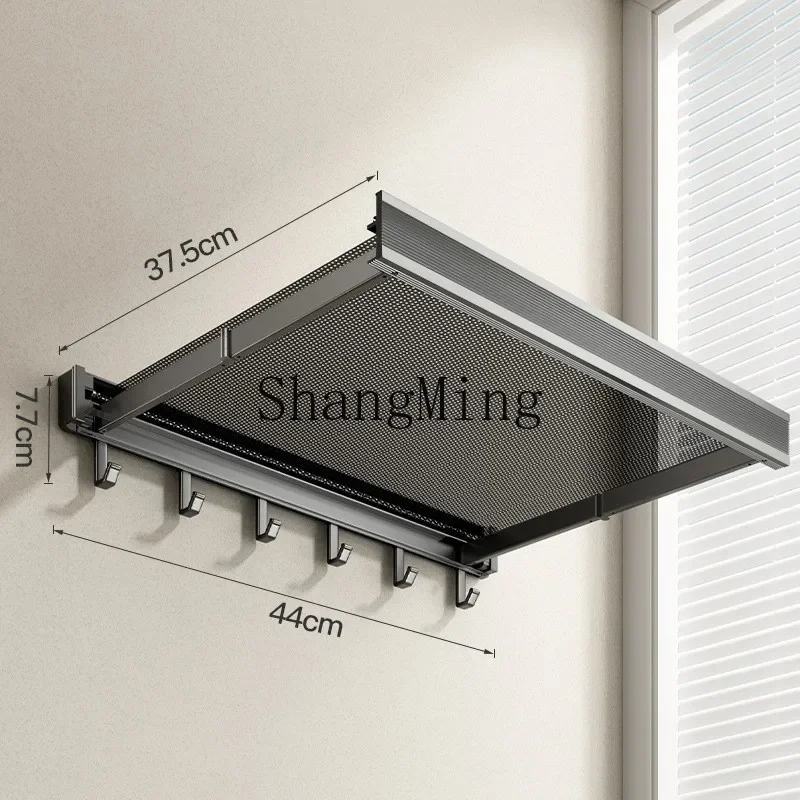 CLL Kitchen Foldable Preparation Rack Storage Artifact Multi-function Window Sill Telescopic Invisible