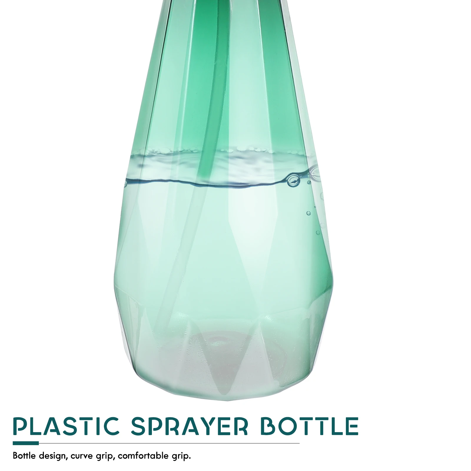 

2pcs Refillable Bottle Fine Mist Bottles Cleaning Sprayer Windmill Garden Supply High Quality Plastic Curve Grip Comfortable