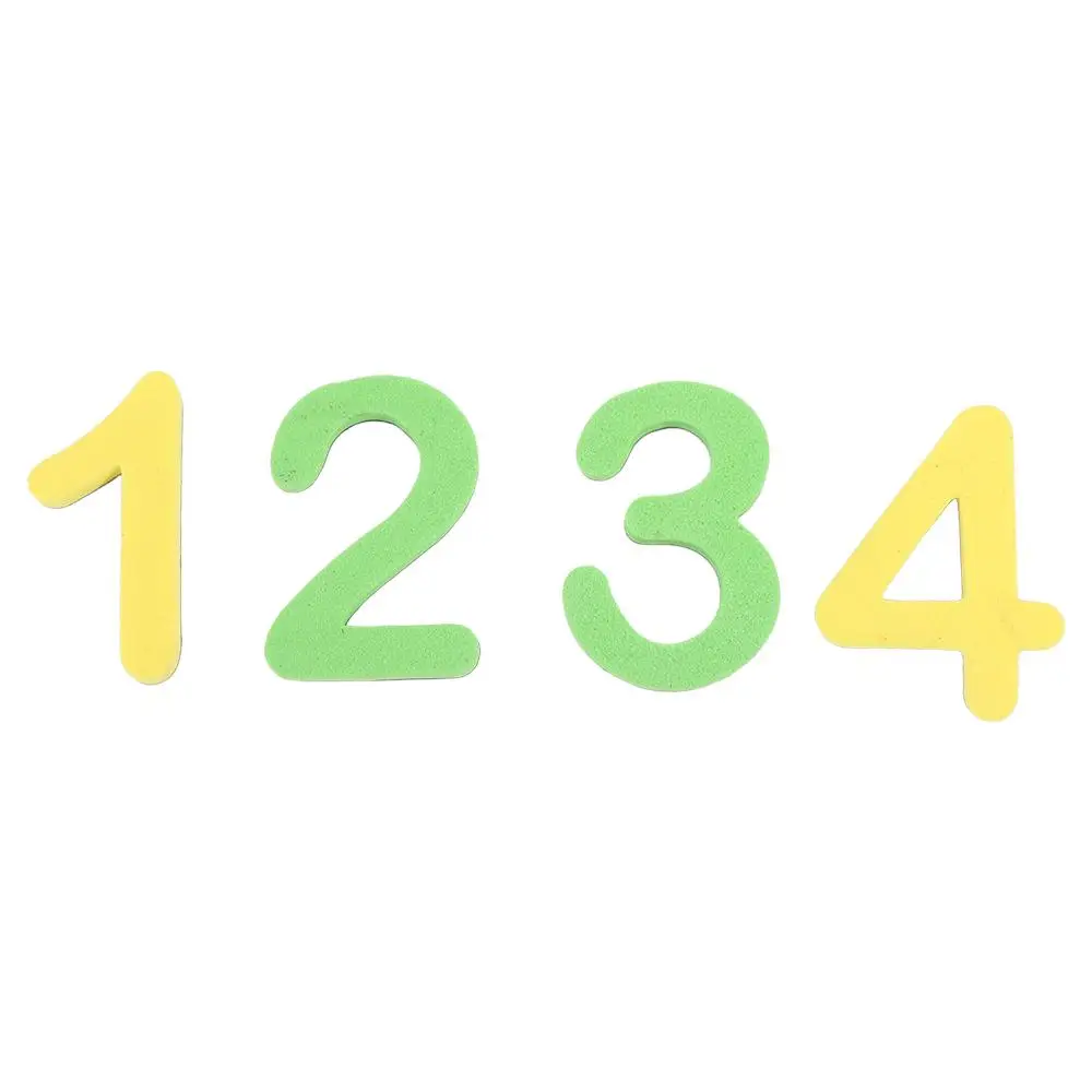 

24pcs Magnetic Alphabet Letters EVA Magnetic Letter Sticker EVA Foam Washable Magnetic Letter Refrigerator Sticker Soft Number